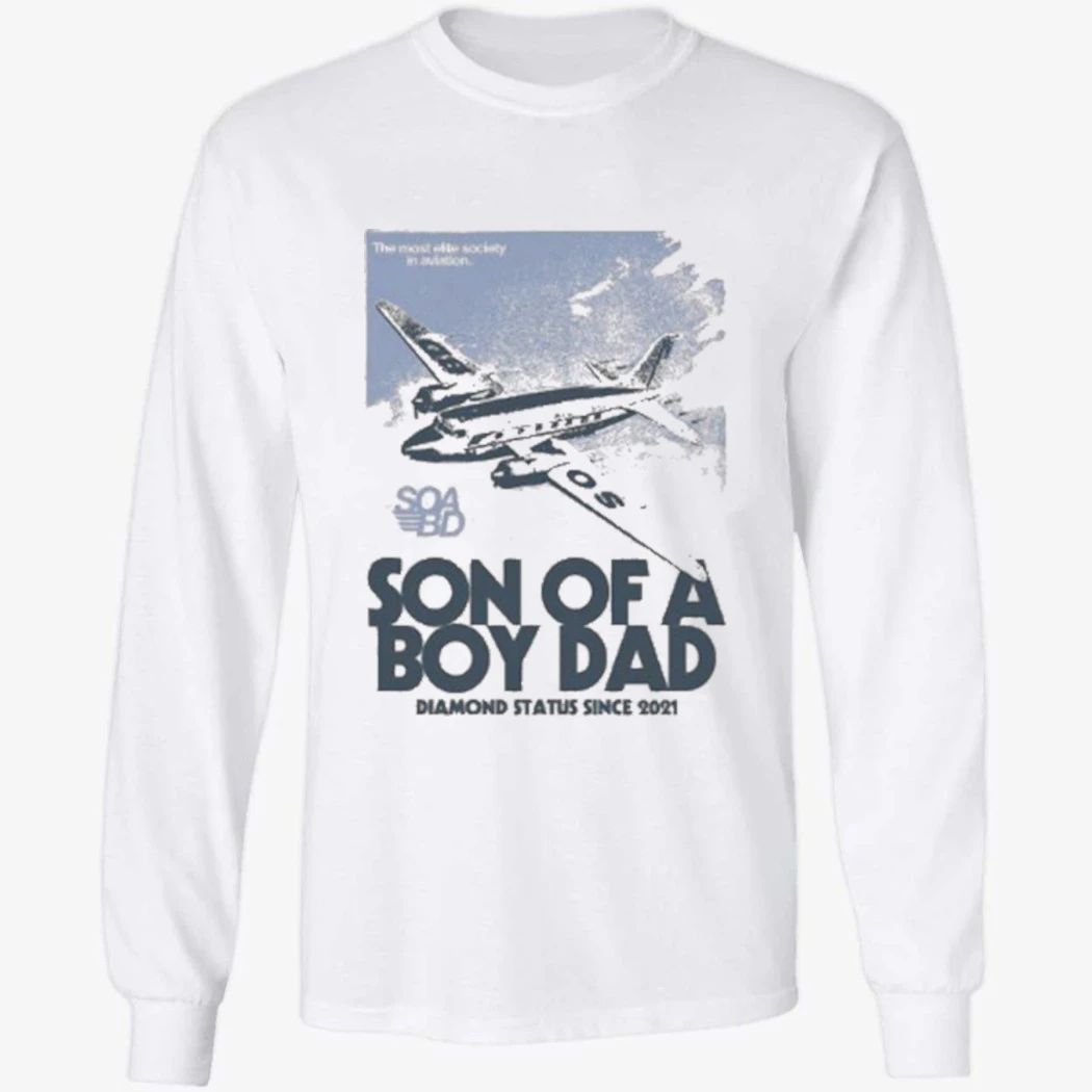 Soabd Airline Pocket Son Of A Boy Dad Fish Pocket Shirt