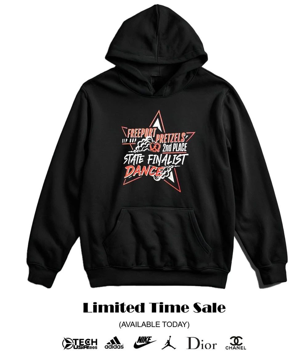 Freeport Pretzels 2nd Place State Finalist Dance shirt