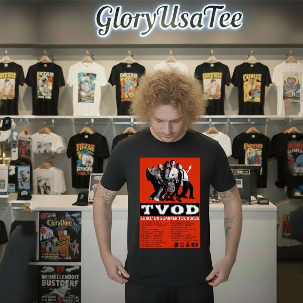 TVOD Europe UK 2026 Summer Tour Poster Shirt