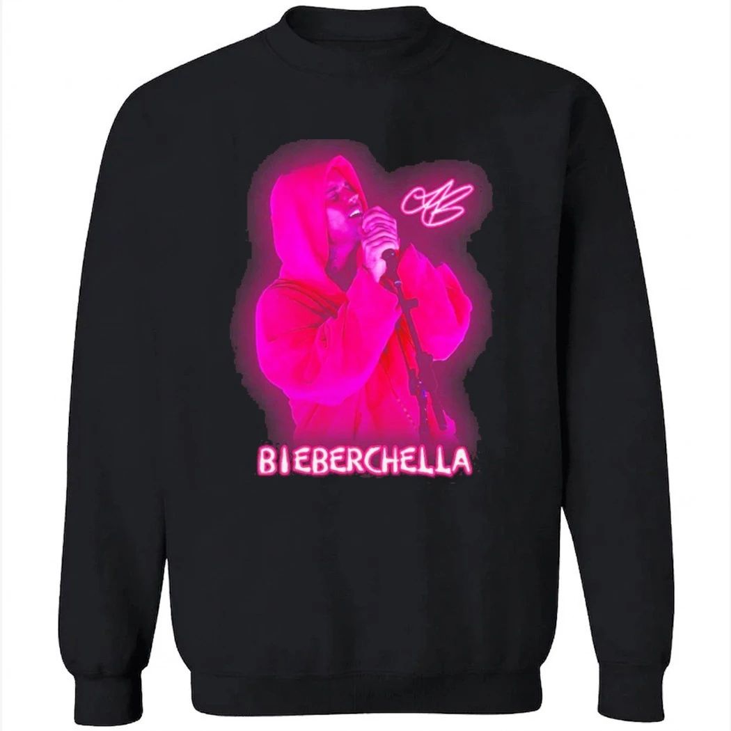Justin Bieberchella Iconic signature graphic shirt