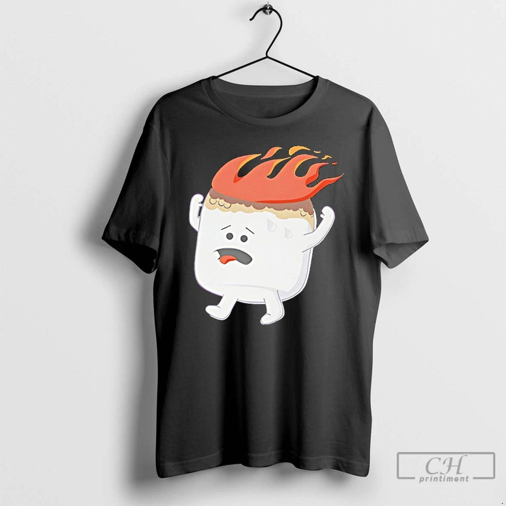 Classic Flaming Marshmallow T Shirts