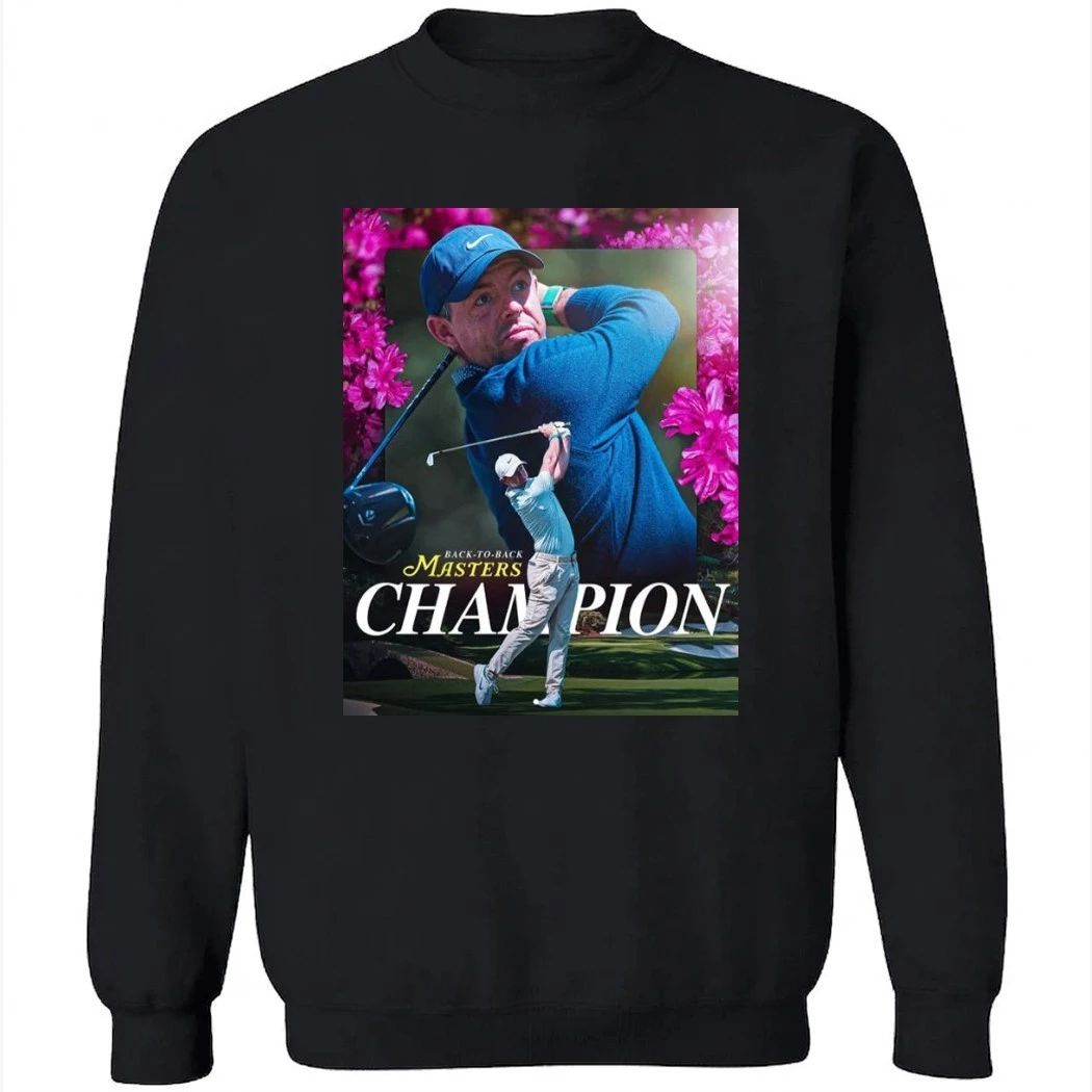 Congrats Rory McIlroy Back To Back Masters Champions 2026 Shirt