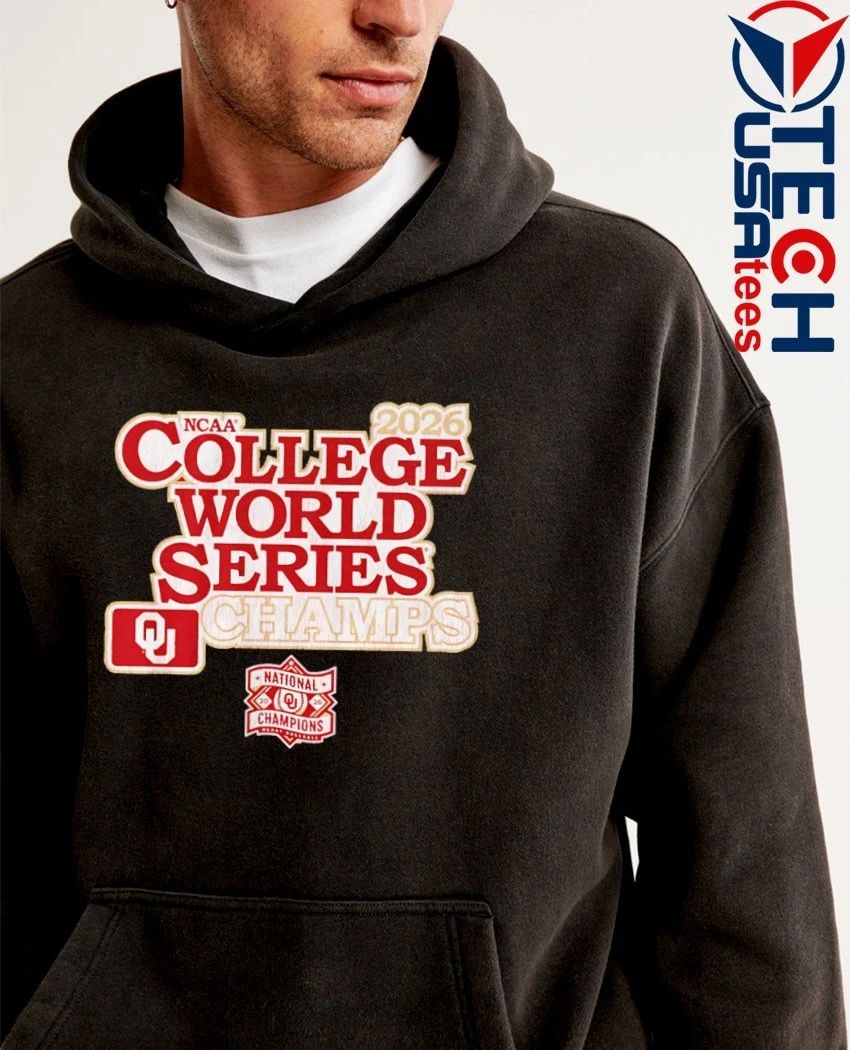 Oklahoma Sooners Baseball 2026 NCAA College World Series Champs shirt