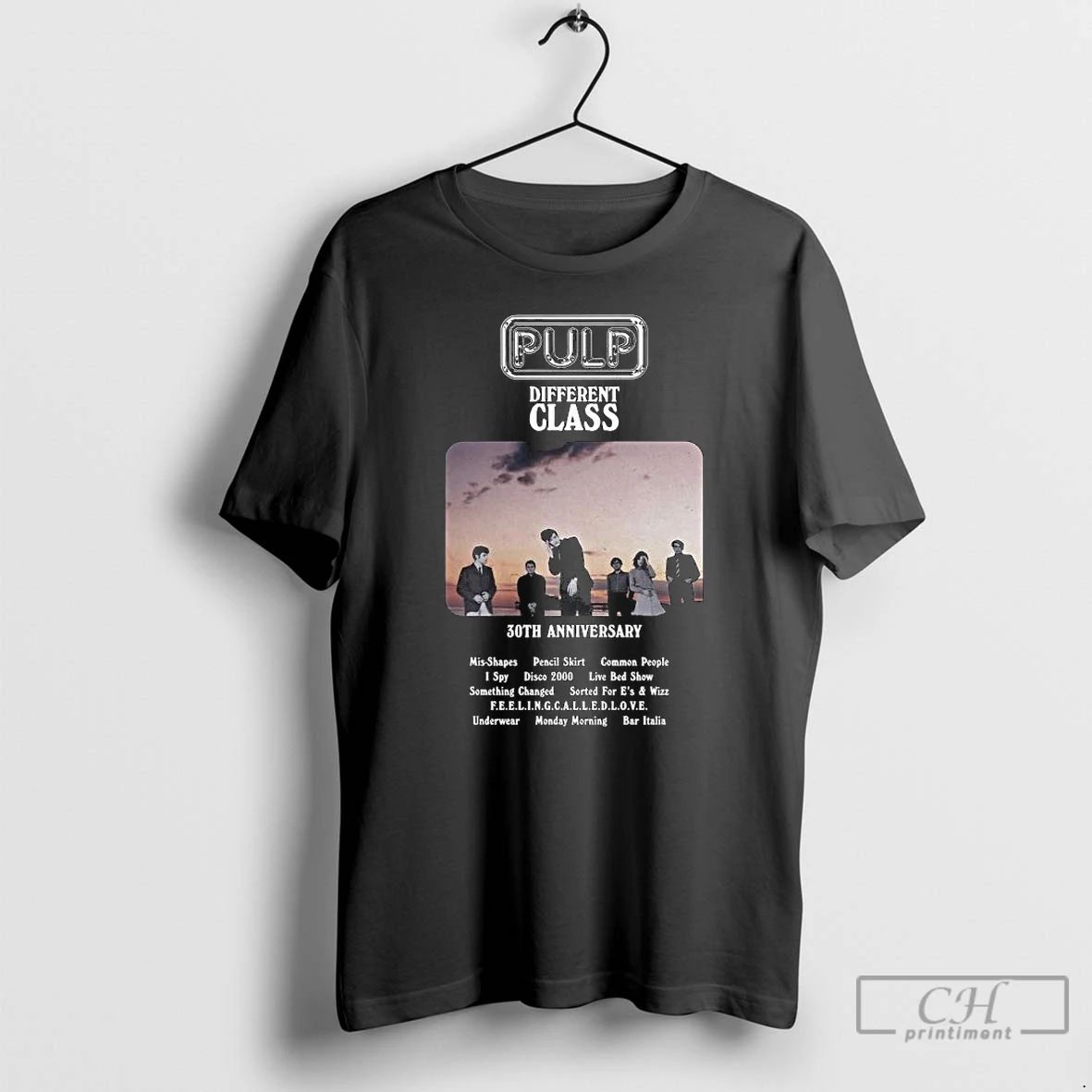 Classic Pulp Different Class 30th Anniversary Long Sleve T Shirts