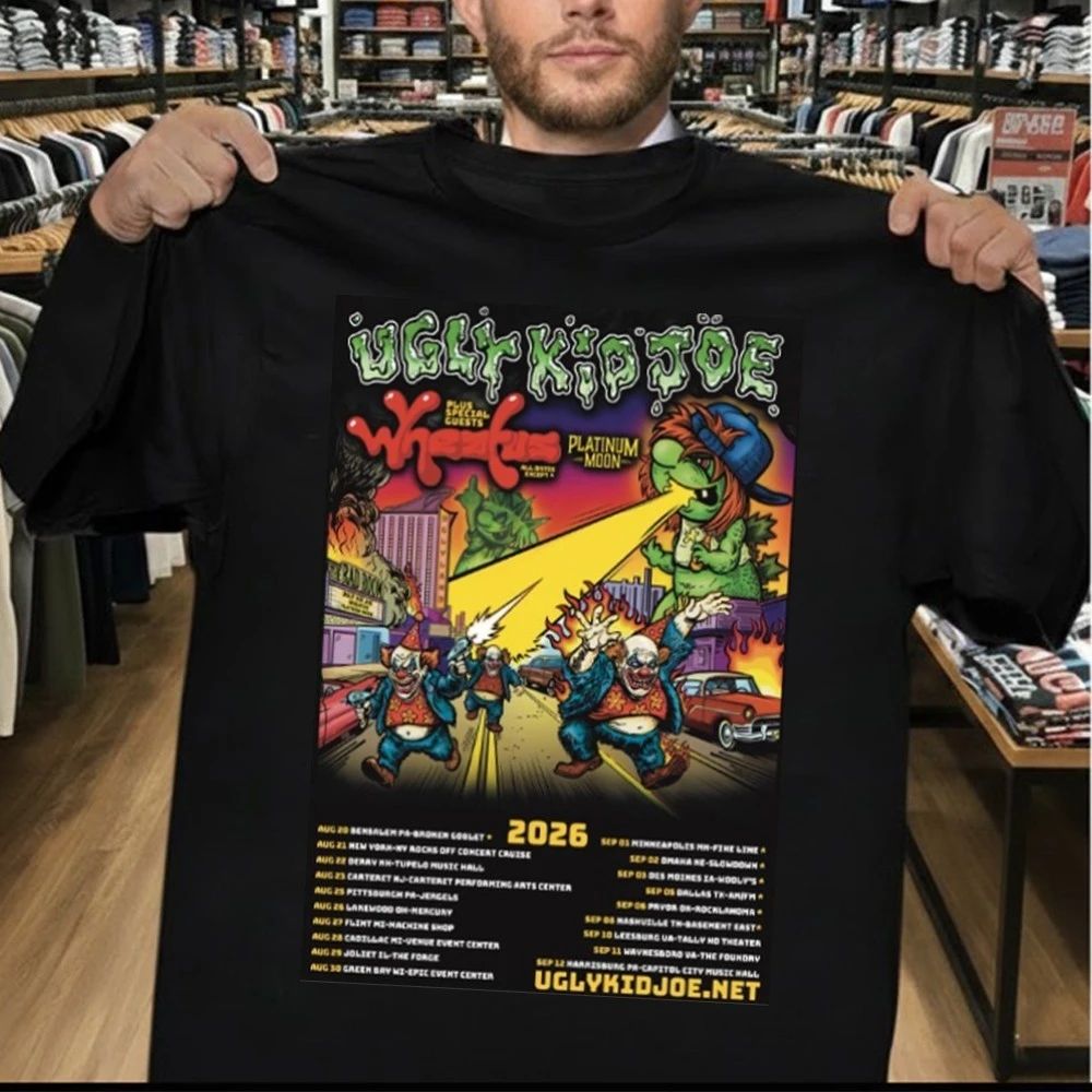 Ugly Kid Joe New Tour 2026 Poster Shirt