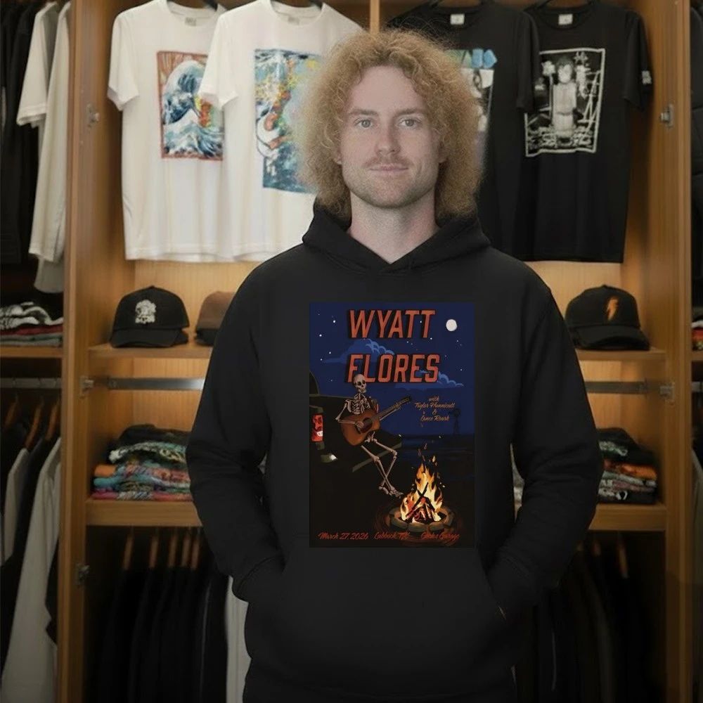 Wyatt Flores March 27 2026 In Lubbock TX Poster Shirt