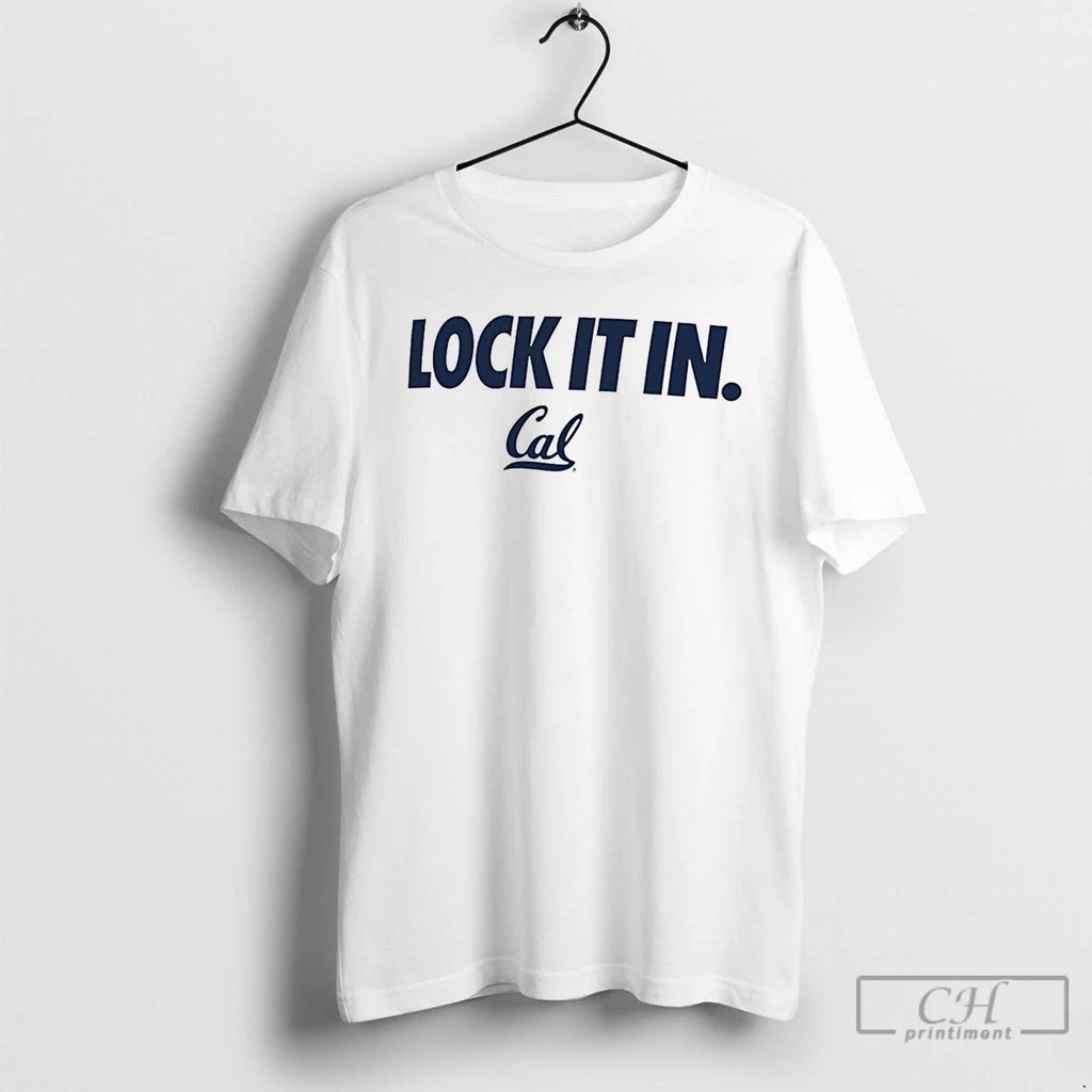 Classic California Golden Bears Lock It In Logo