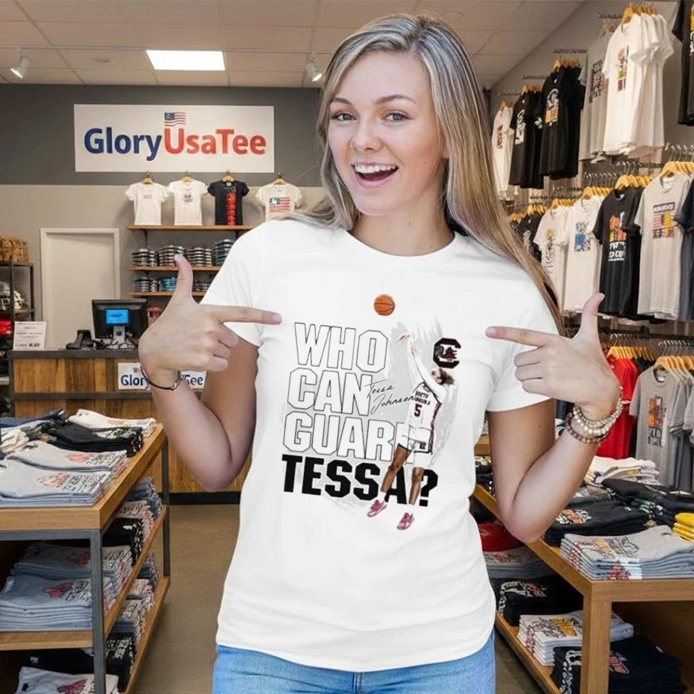Back Chloe Kitts Wearing Who Can Guard Tessa Shirt