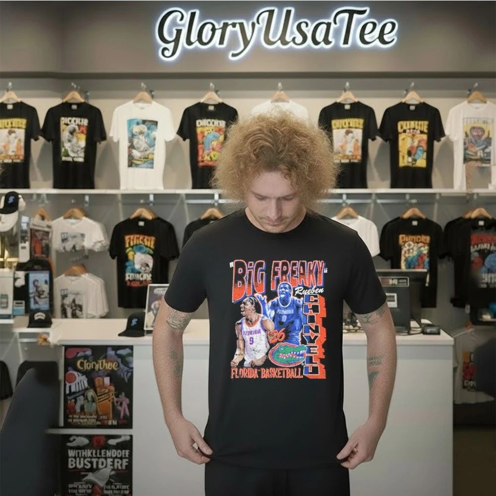 Rueben Chinyelu Black 90s Big Freak Shirt