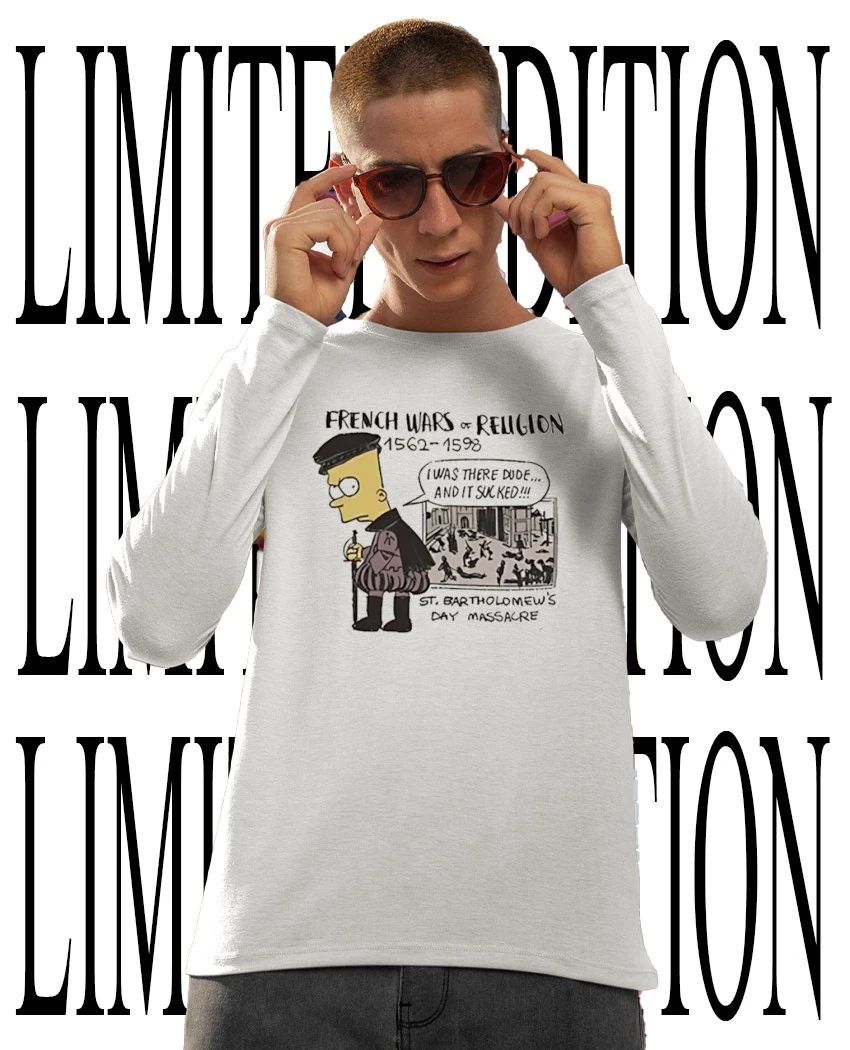 French Warriors of Religion Simpsons 1562-1598 shirt