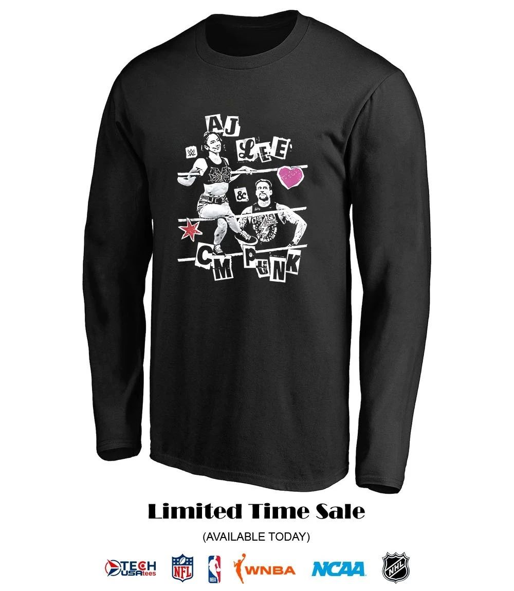 Relationship Goals AJ Lee and CM Punk shirt