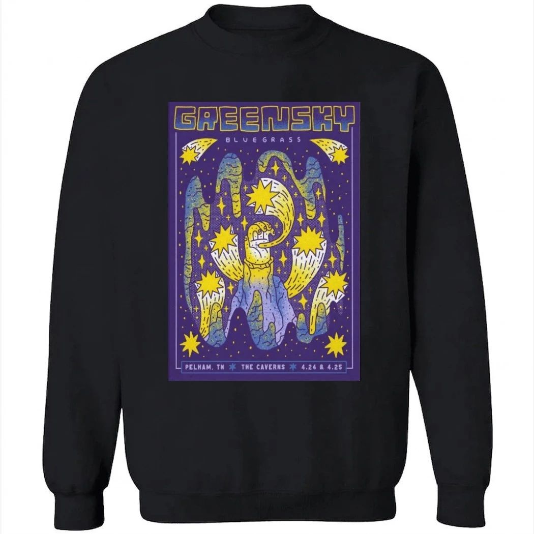 Greensky Bluegrass The Caverns In Grundy County TN Apr 24-25 2026 Poster Shirt