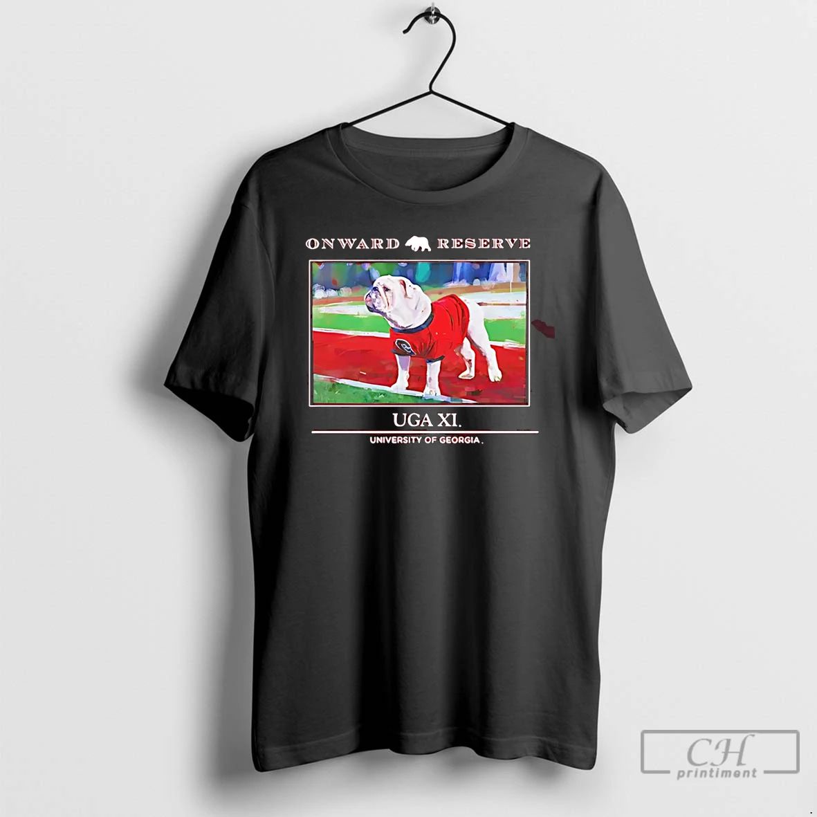 Classic Georgia Bulldog Mascot Uga Xi T Shirts