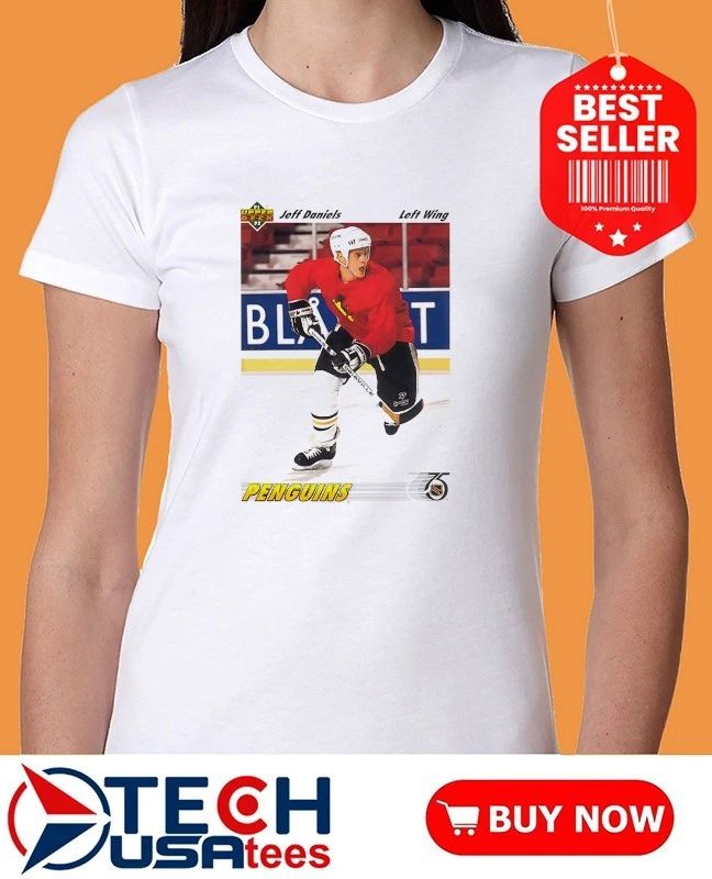 Jeff Daniels Left Wing Pittsburgh Penguins shirt