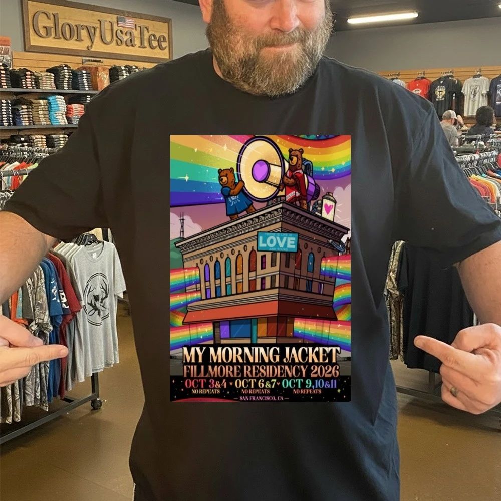 My Morning Jacke San Francisco, CA Oct 3-11 2026 Tour Poster Shirt