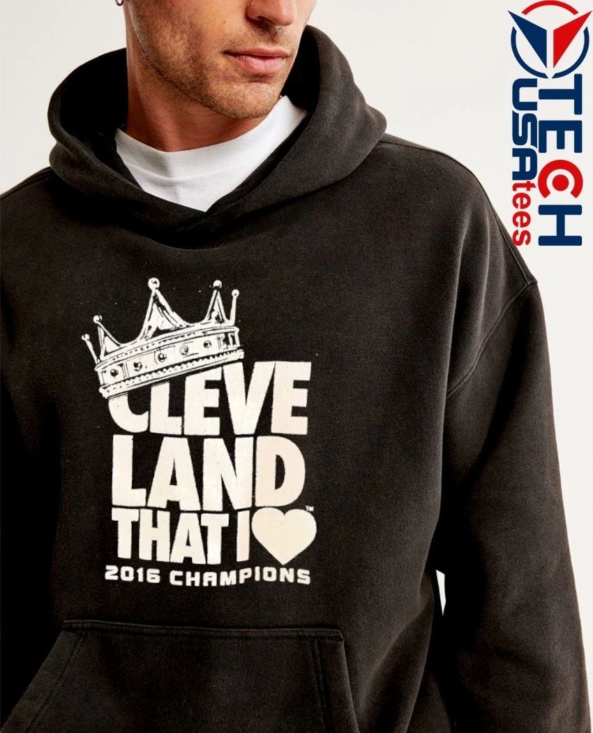 Cleveland Cavaliers that I love 2016 Champions crown shirt