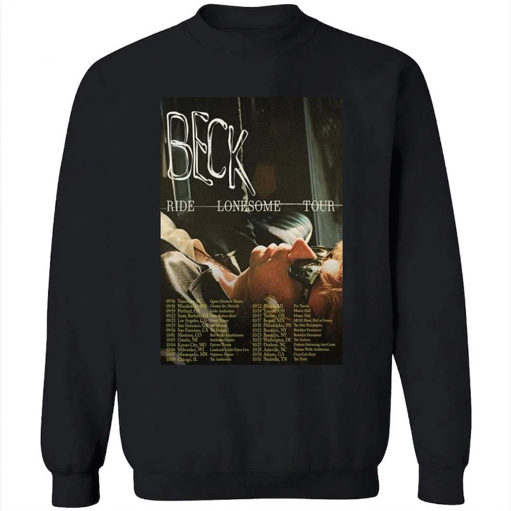 Beck Ride Lonesome Tour 2026 Poster Shirt