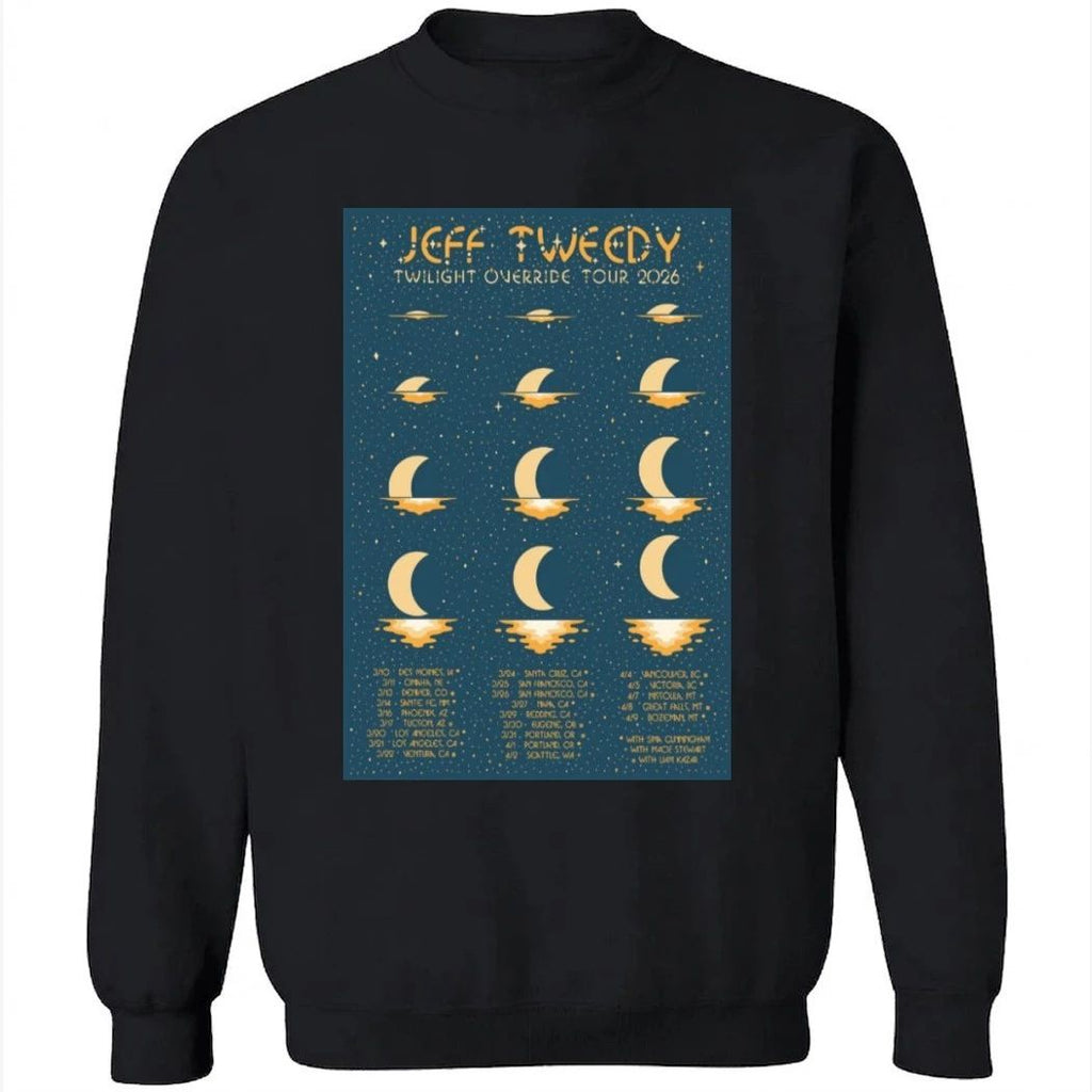 Jeff Tweedy Band Twilight Override Tour 2026 Poster Shirt