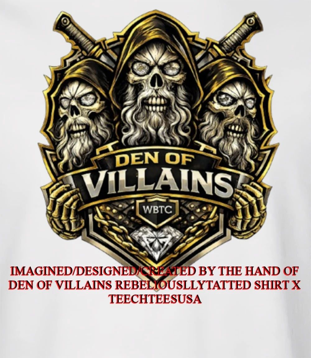 Den of Villains RebeliousllyTatted shirt