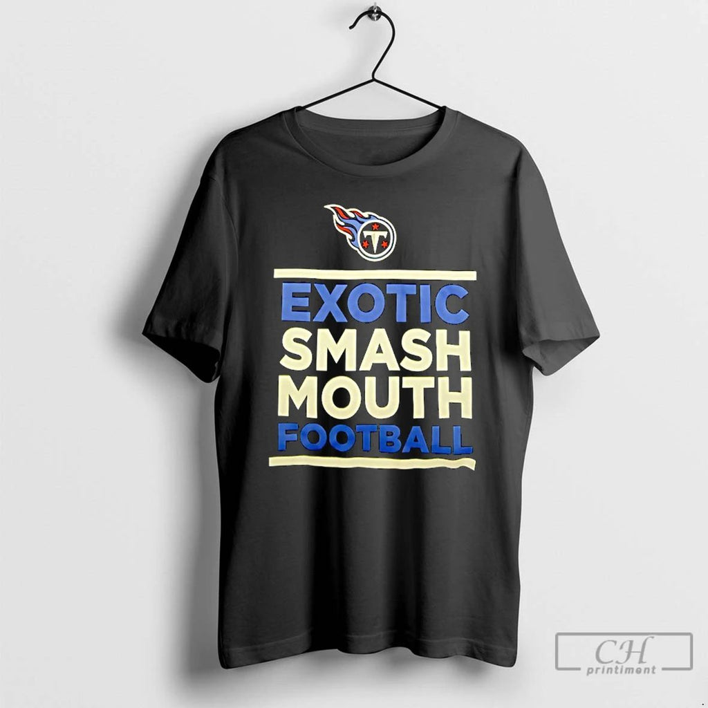 Classic Tennessee Titans Exotic Smash Mouth Football T Shirts