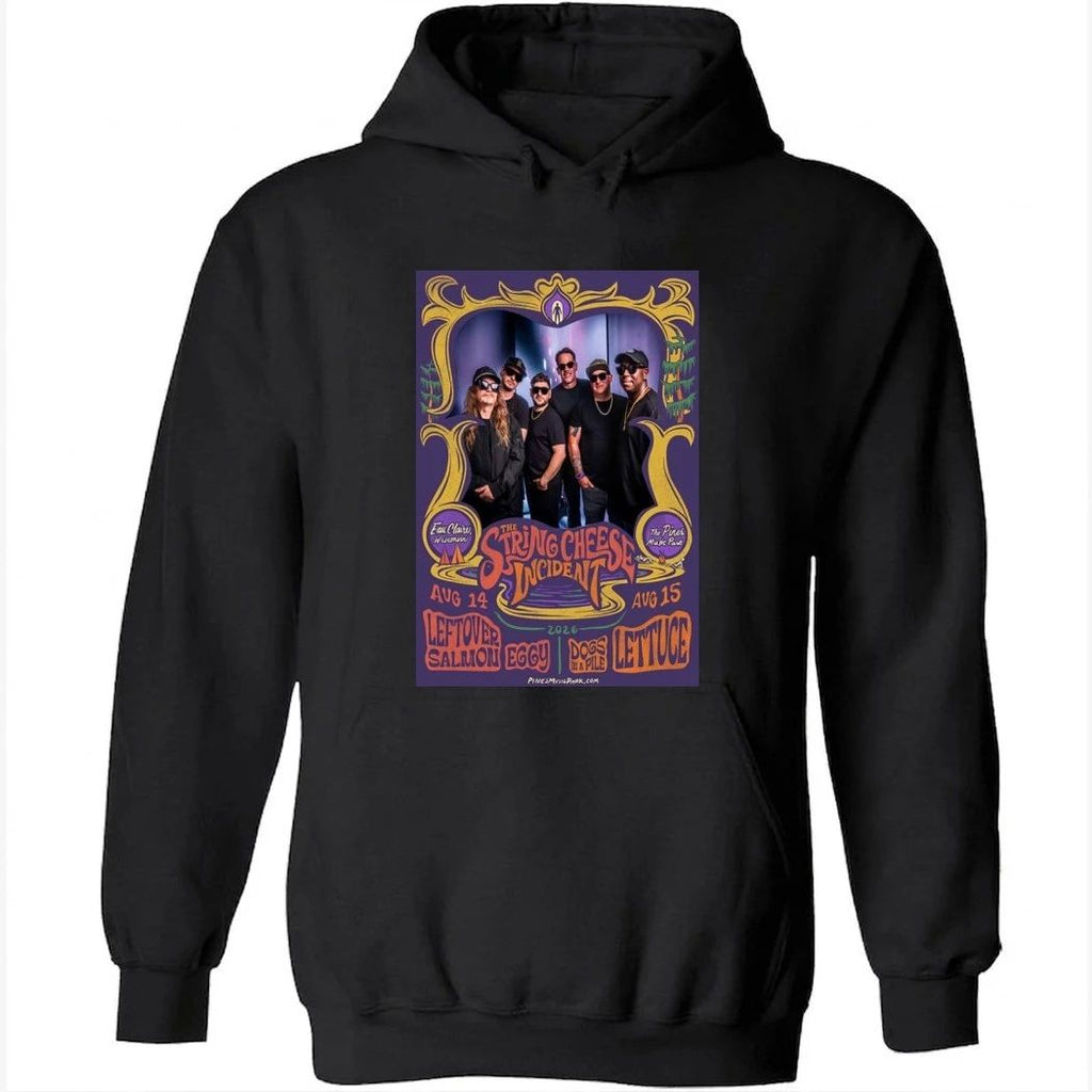 The String Cheese Incident Aug 14 2026 Pines Music Park in Eau Claire Tour Shirt