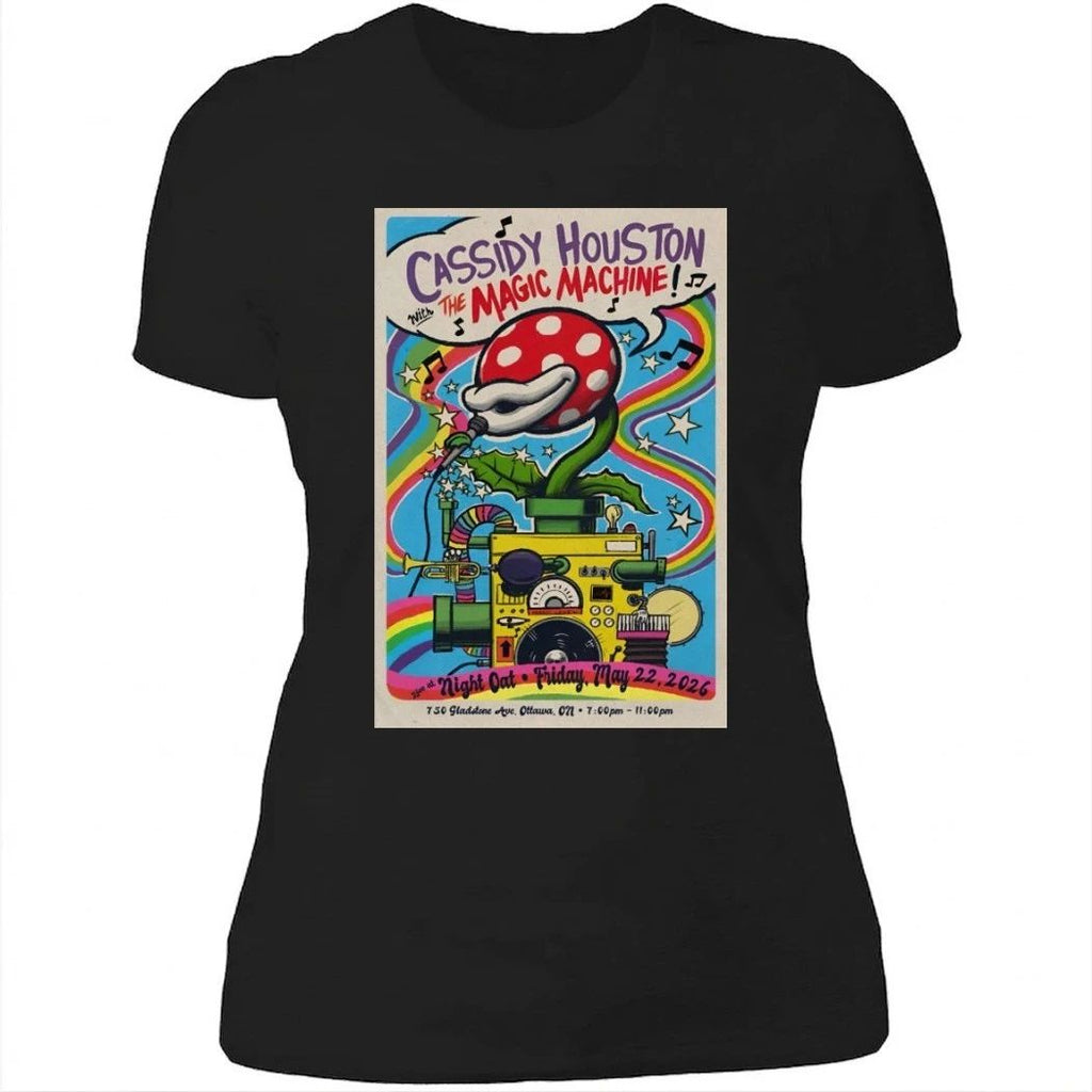 Cassidy Houston With The Magic Machine In Ottawa ON On May 22 2026 Poster Shirt