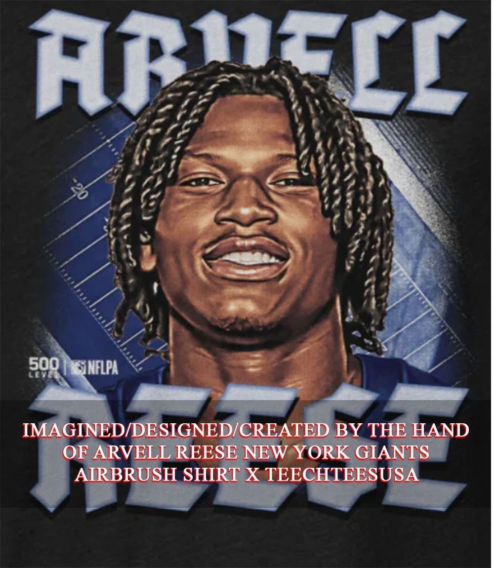 Arvell Reese New York Giants Airbrush shirt