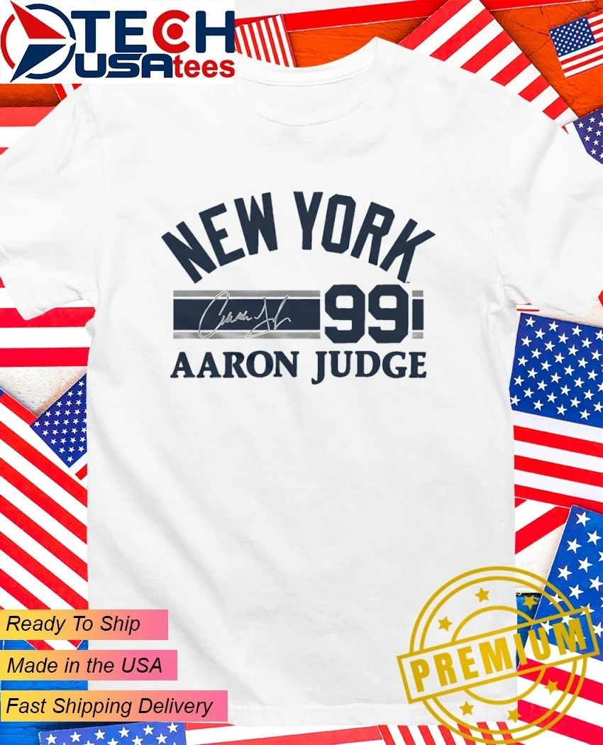 New York Yankees Baseball Aaron Judge No. 99 signature shirt