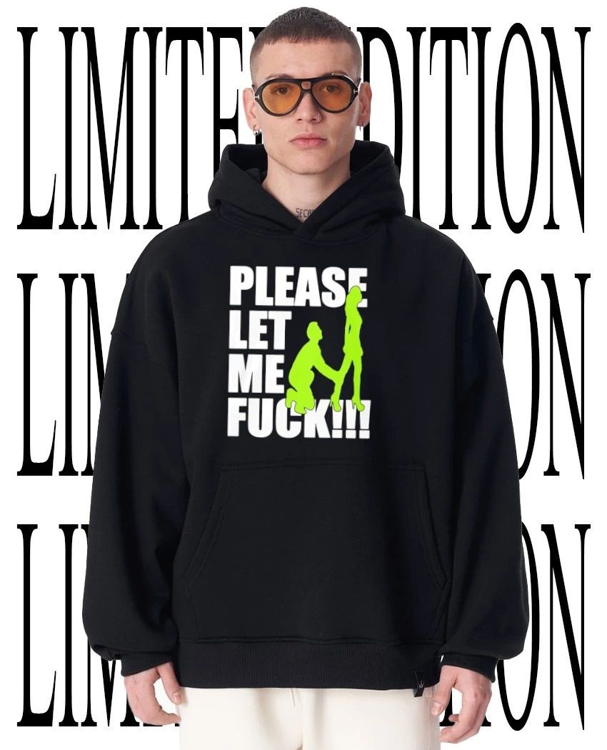 Please Let Me Fck Adult Humor Silhouette shirt