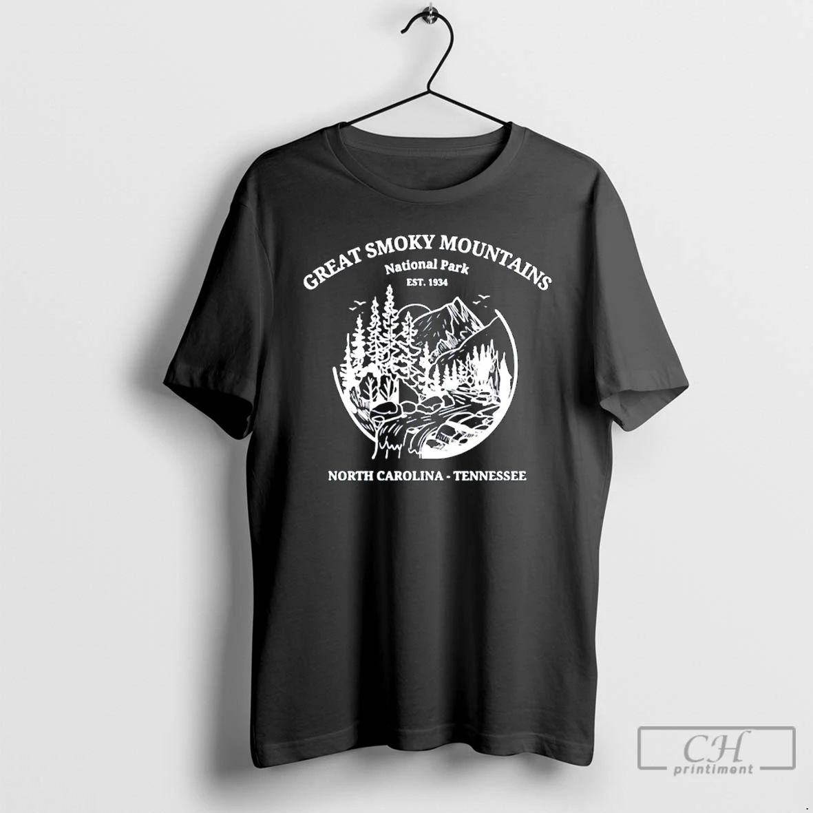 Classic Great Smoky Mountains National Park T Shirts