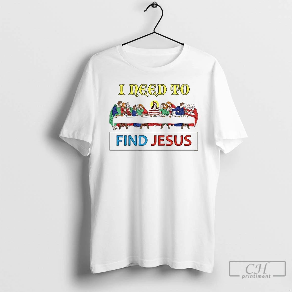 Classic Wheres Wally I Need To Find Jesus T Shirts