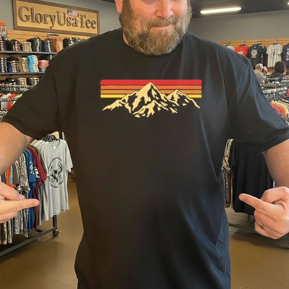 American Classic Randall Potts Mountain Graphic Shirt