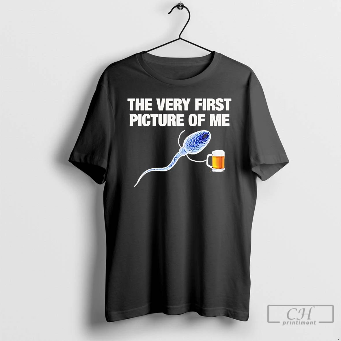 Premium Sperm Beer The Very First Picture Of Me T Shirts