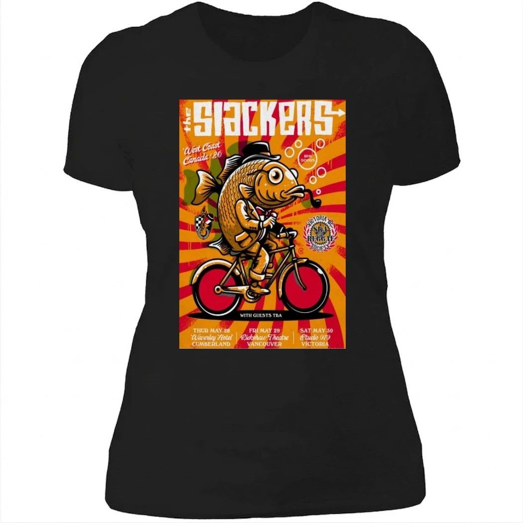 The Slackers 2026 West Coast Canada Tour Shirt