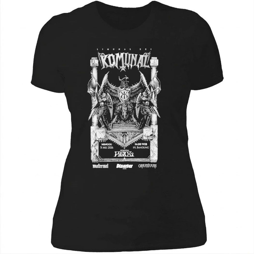 Komunal 31 mei 2026 Live in Bandung Concert Shirt
