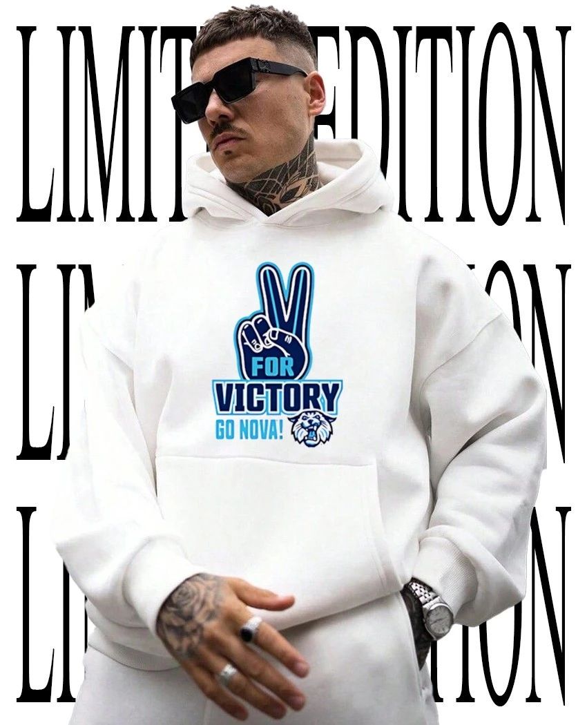 V for victory Villanova Wildcats NCAA go Nova shirt