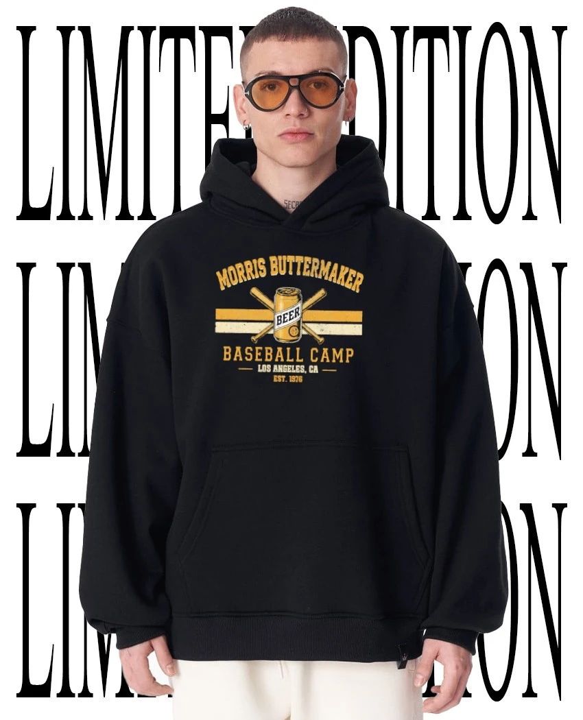 Morris Buttermaker’s Baseball Camp Beer shirt