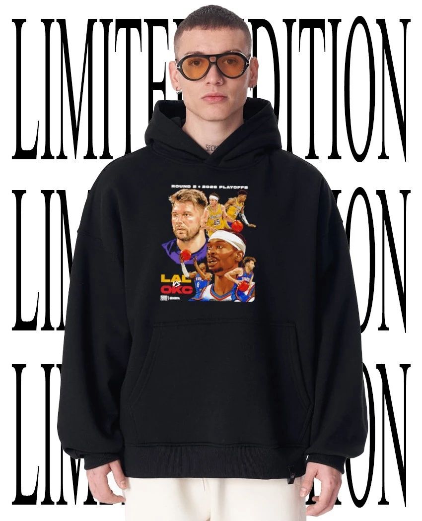 Round 2 2026 NBA Playoffs Los Angeles Lakers vs Oklahoma City Thunder shirt