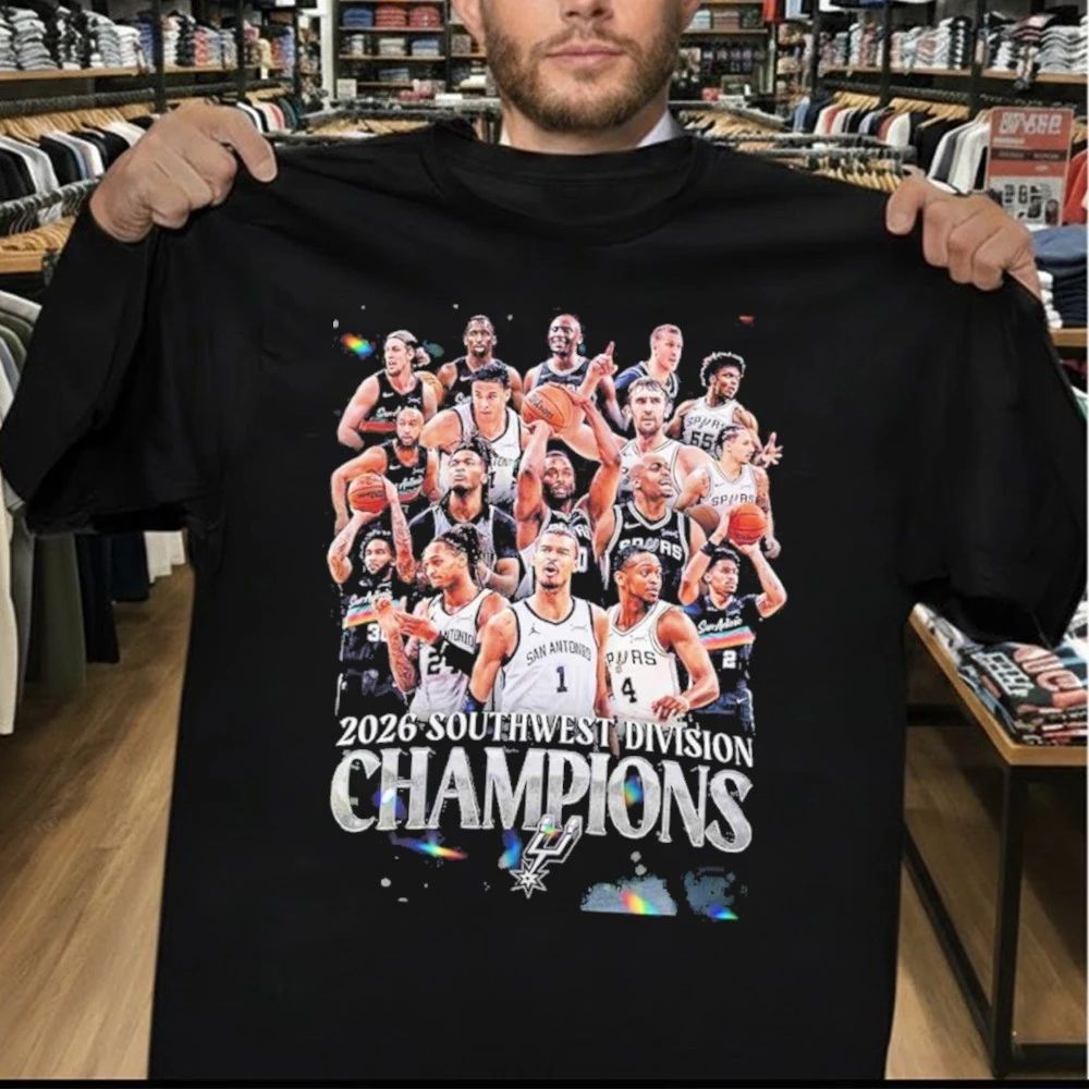 San Antonio Spurs 2026 Southwest Division Champions Shirt