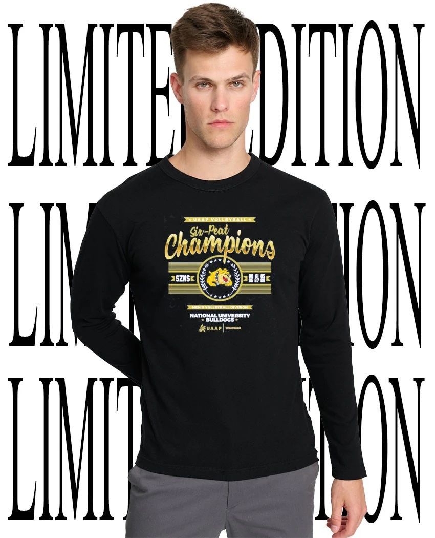NU Bulldogs Men’s Volleyball Championship UAAP Season 88 shirt