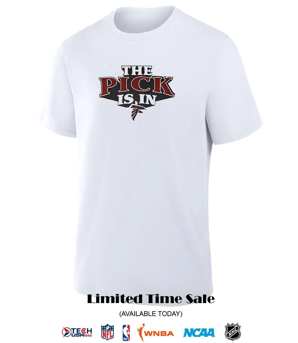 Atlanta Falcons the pick is in shirt