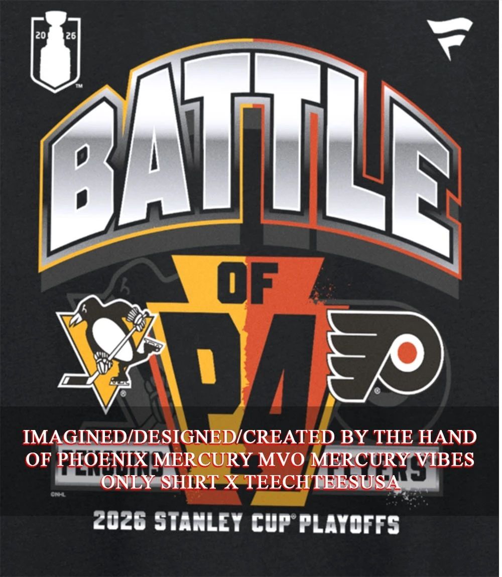 Philadelphia Flyers vs. Pittsburgh Penguins Battle of Pennsylvania 2026 Stanley Cup Playoffs shirt