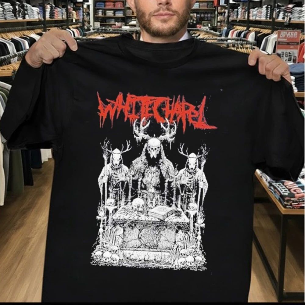 Whitechapel North America Tour 2026 Venue Merch Tee Graphic With Shirt