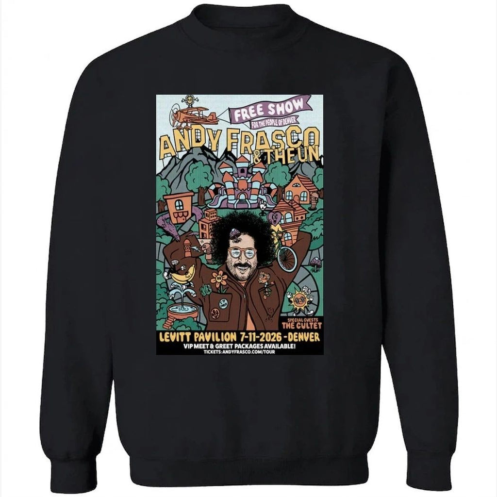 Andy Frasco July 11 2026 Levitt Pavilion Denver Denver CO Tour Shirt