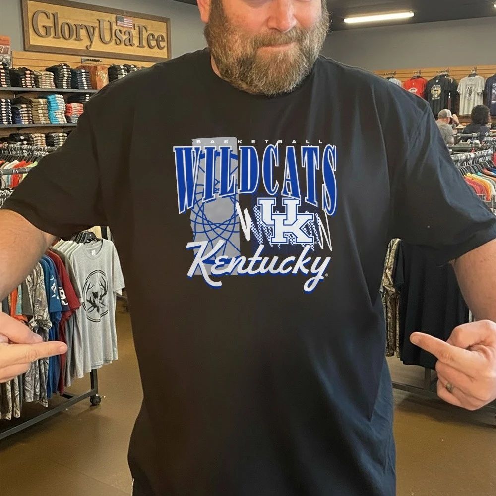 Kentucky Wildcats Men’s Basketball Graphic Tri-Blend T-Shirt