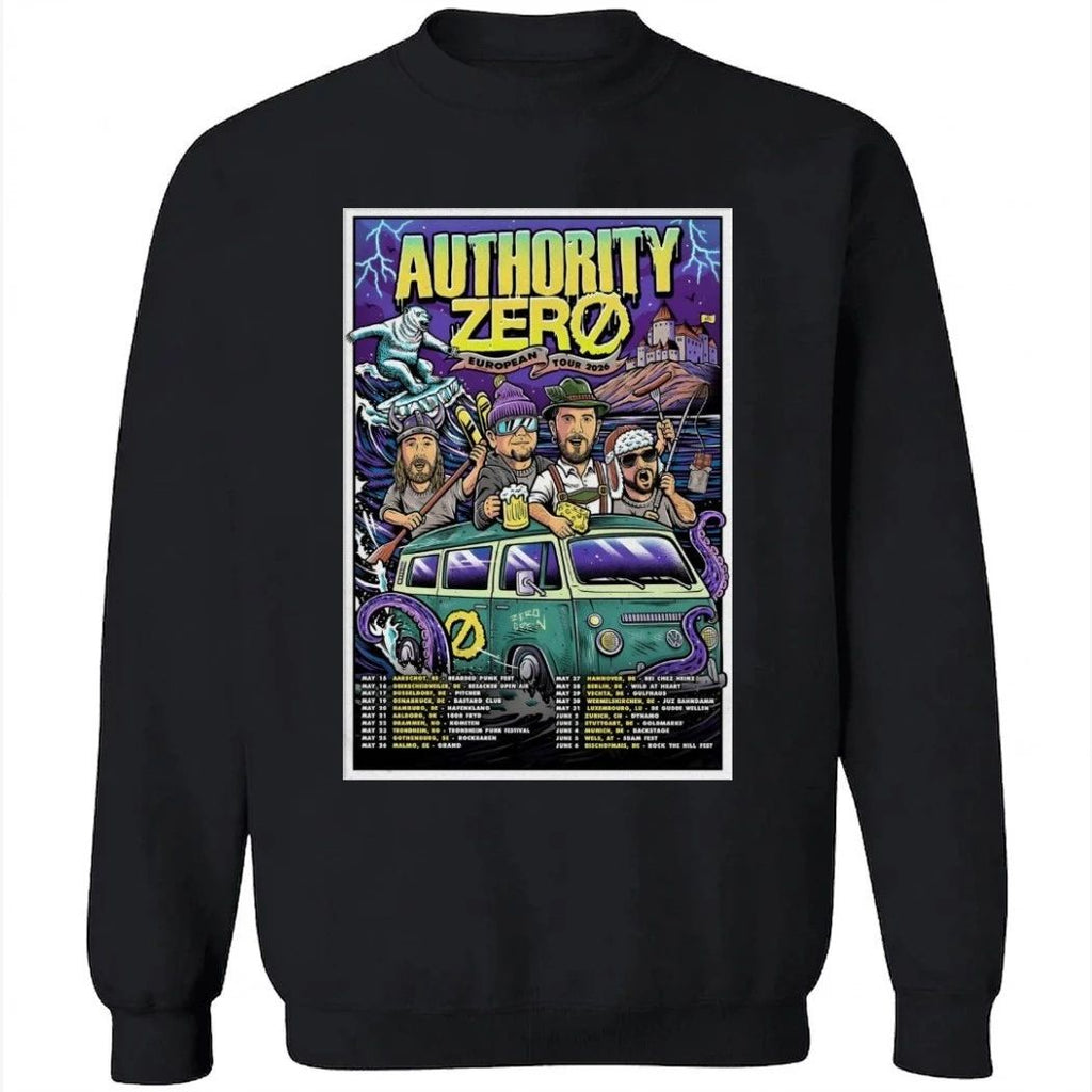 Authority Zero European 2026 Tour Shirt