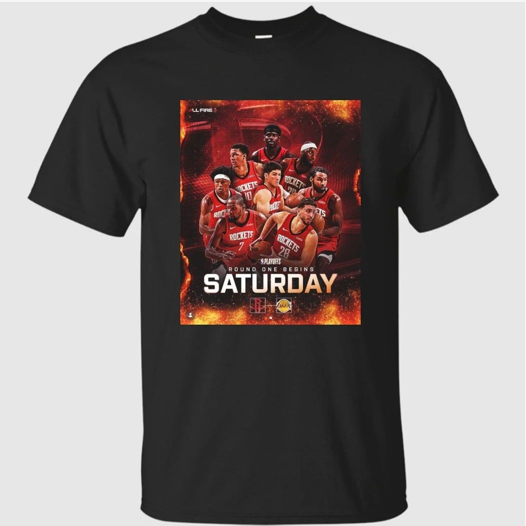 Rockets Vs Lakers Playoffs Round One Begins Saturday Shirt