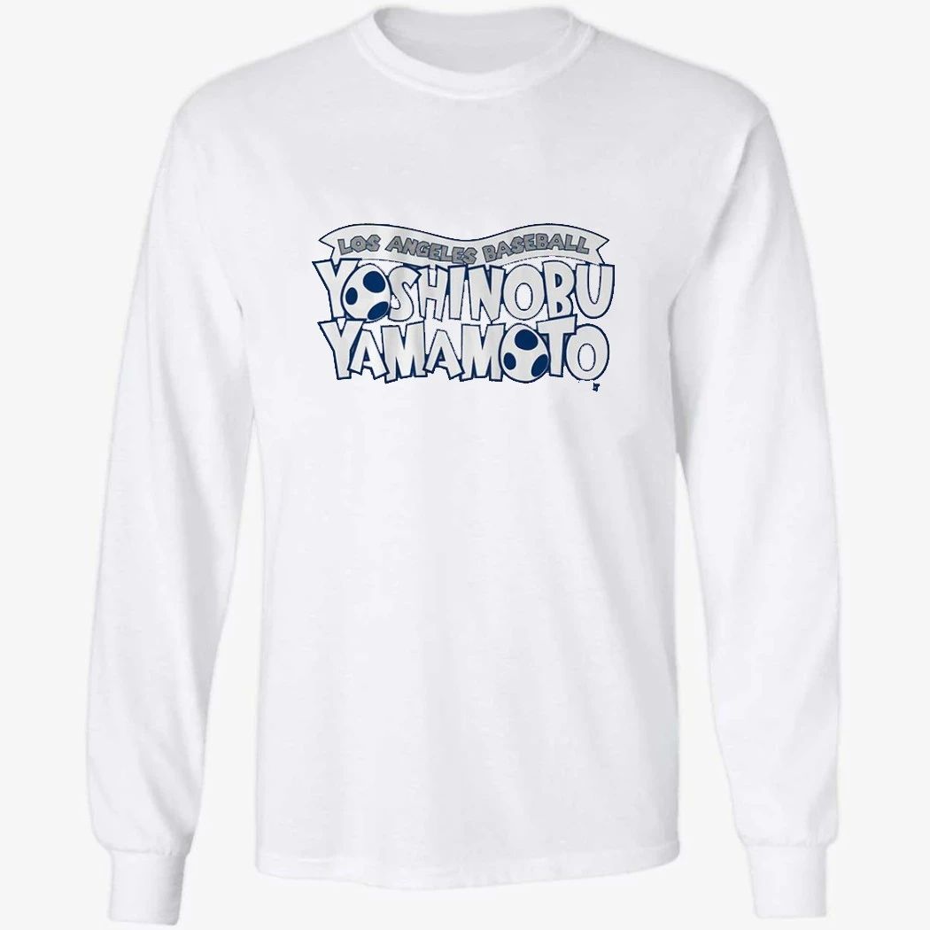 Yoshinobu Yamamoto World Los Angeles Baseball Shirt