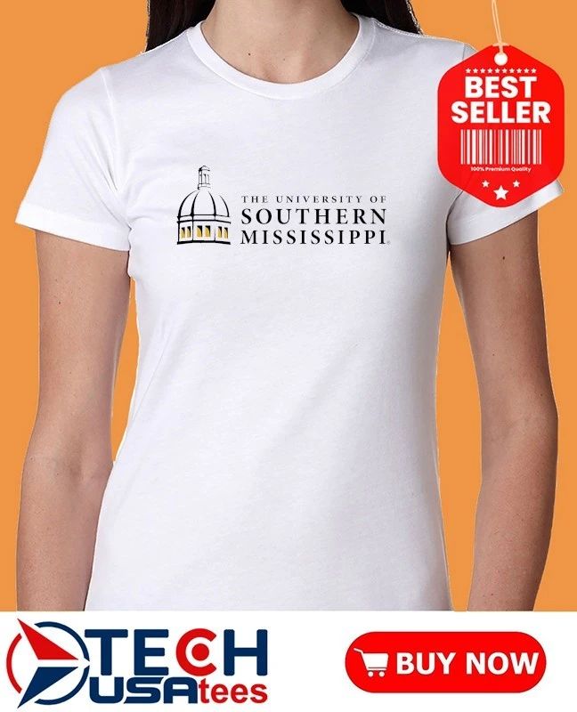 The University of Southern Mississippi Institutional logo shirt