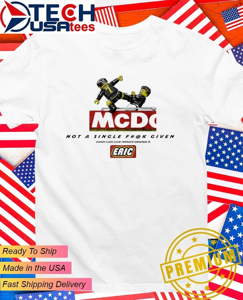 Manchester United not a single fck given lego shirt
